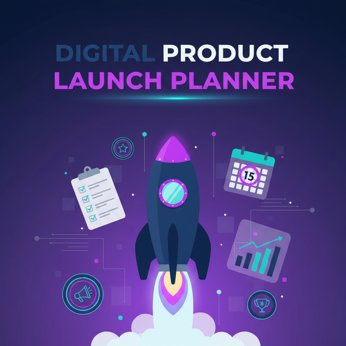 Digital Product Launch Planner