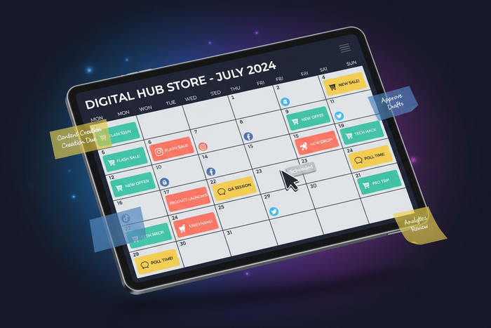 Social Media Content Calendar